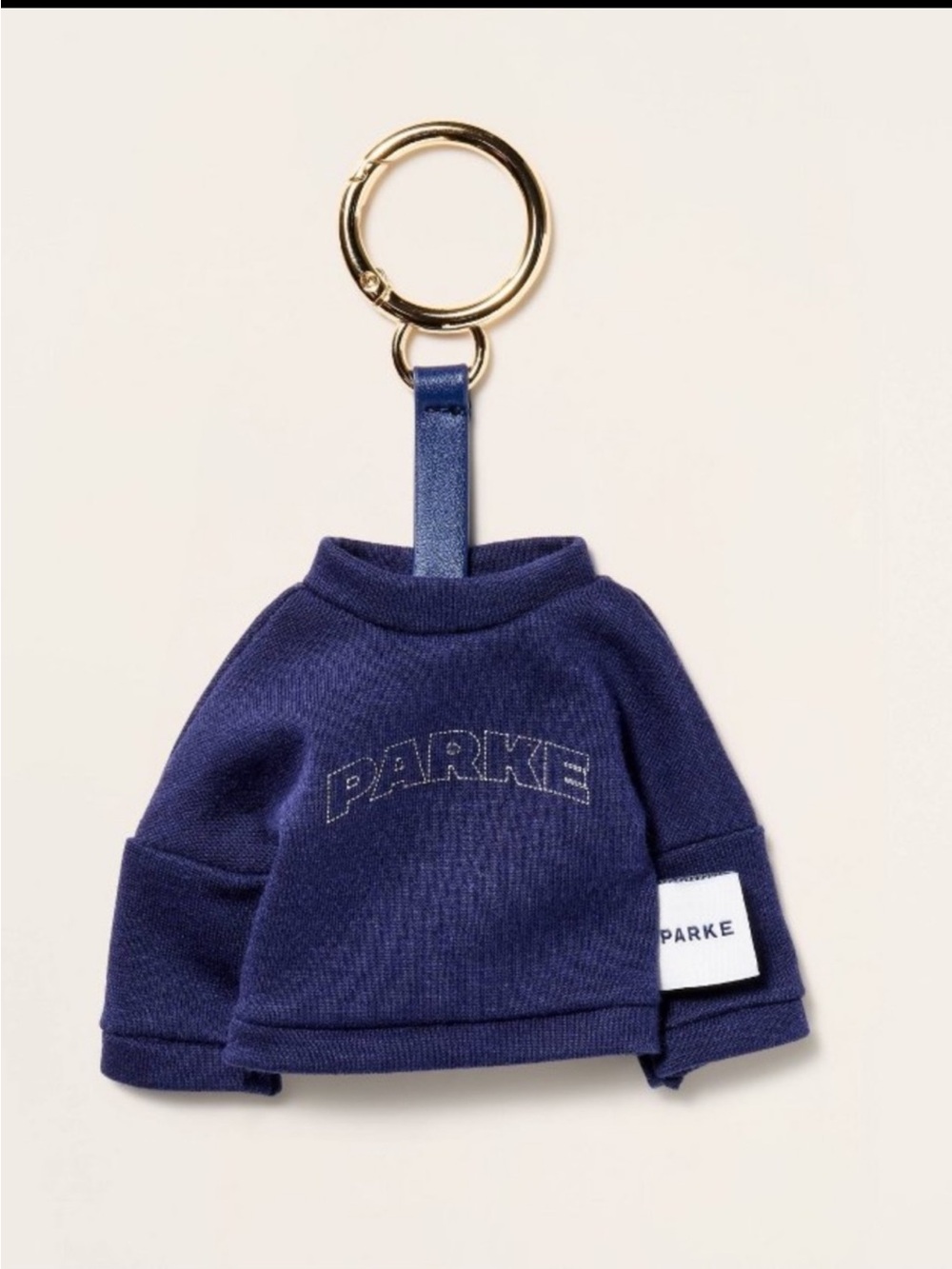 Parke x Target collab - mock neck logo pullover keychain